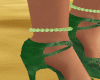 Emerald Anklet Left