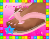 !L Lucy FlipFops Pink