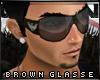 [8z] Brown Glasse