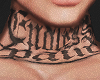 ᴊ. neck tattoo