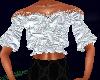 FED  WHITE LACE  BLOUSE