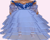 blue frill gown glit 1