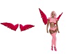 Pink Angel Wings