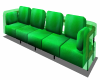 Green Long Sofa