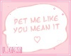ℓ bubble pet me pink