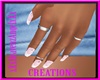 Pink French W/Lil  Bling