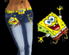 ! sponge bob jeans