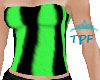 [TPF] Green Stripe Top