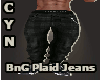 BnG Plaid Jeans