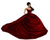 Gothic Red Wedding Gown