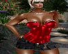 glow/denim set