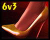 6v3| Gold Heels