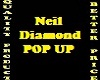 Neil Diamond Pop up