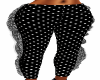 Black Frill Pants