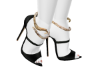Golden Snake Shoes