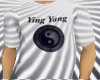 mens long ying yang tee