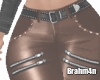 Brown Leather Pant RL
