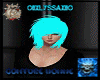 WE! Emo hair cyan