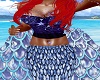 Ariel Belly Pierce Blue