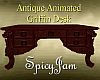 Antique Anim Lion Desk