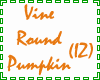 (IZ) Vine Round Pumpkin