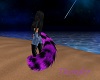 purple leopard tail