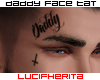[LUCI] Daddy Face Tattoo