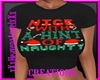 NIce with  Hint  Tee