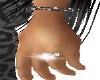 BLK LEOPARD BRACELET