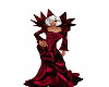 Blood Red Vampire Gown