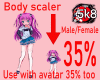 35% Kids Body Scaler F/M