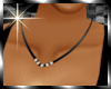 [SL] Black diamond neckl