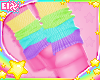 . rainbow platform boots