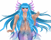 Baby Blue Mermaid Hair