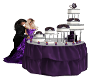 Purple Wedding Cake