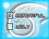 [F] Beautiful/Ugly