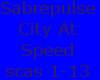 Sabrepulse-City At Speed