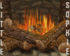 Log Fire Animated