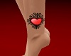 A Sweet Heart Ankle Tatt