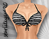 *Striped Bikini - Black*