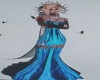 Redblood dress long blue