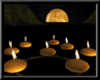 Golden Floating Candles