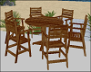 Patio Table 6 Chairs