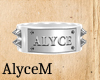 Alyce Armband White R