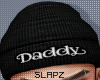 !!S Beanie DADDY Black