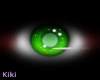 K; Glowing Green Eyes