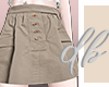 Khaki Mini Skirt