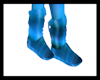 Blue Armor Boots