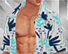 Beach set patterned shir