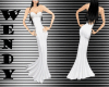 W3~ White Wedding Gown
